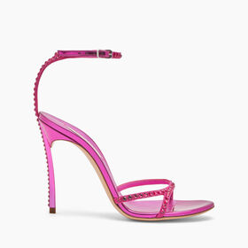 Casadei Alice Blade Sandals Lipstick 1L280Y100MC2543