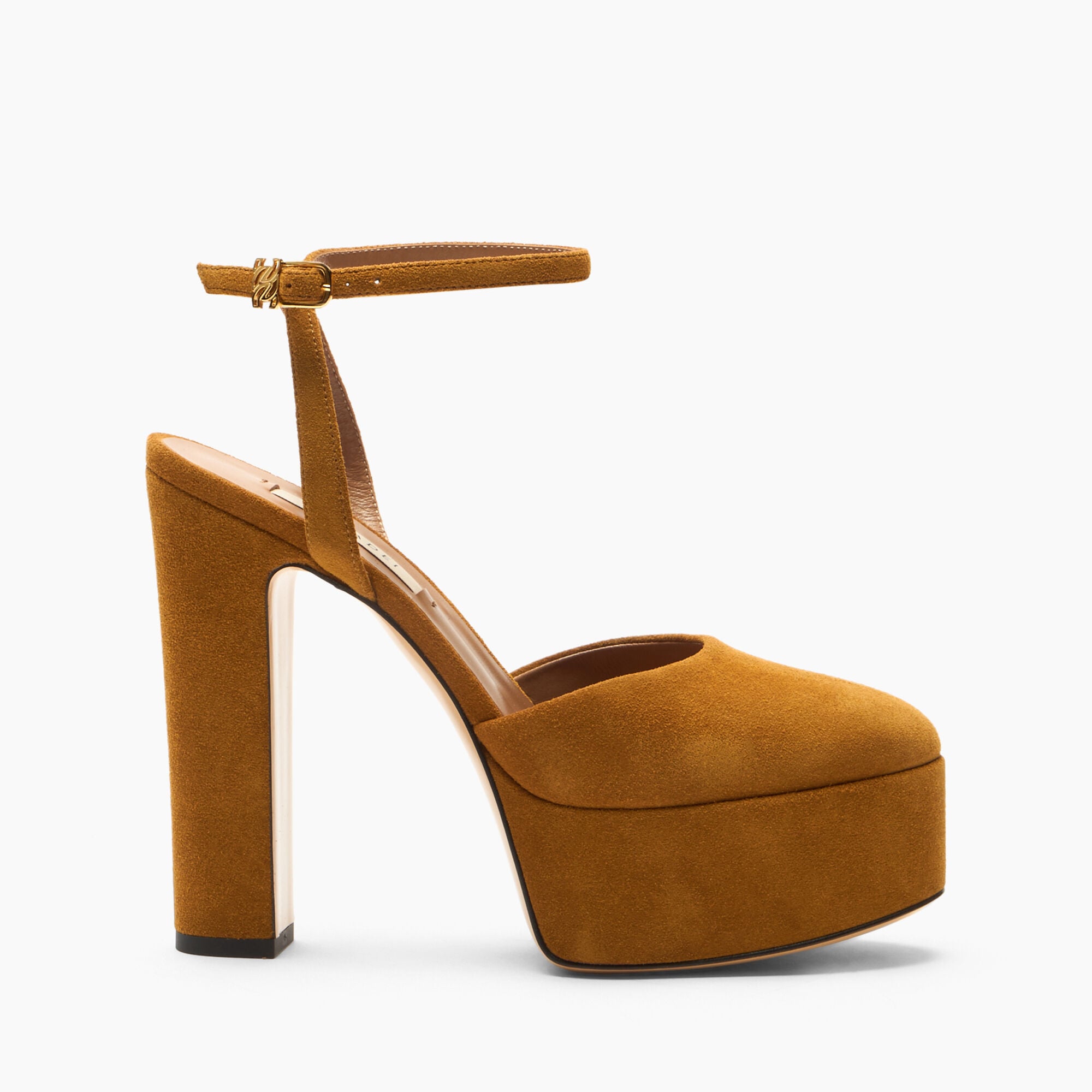 Casadei Patty Platform Renna Sandal Saffron 1G688C1301RENNA Casadei Patty Platform Renna Sandal Saffron 1G688C1301RENNA