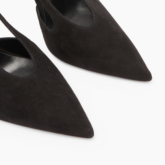 Casadei Julia Camoscio Pumps Black 1H034A1001CAMOS Casadei Julia Camoscio Pumps Black 1H034A1001CAMOS