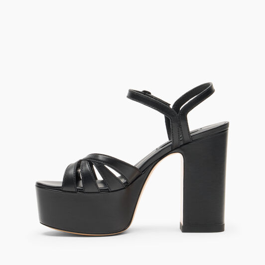 Casadei Elsa Plateauschuhe Schwarz 1L462B1201FLORE