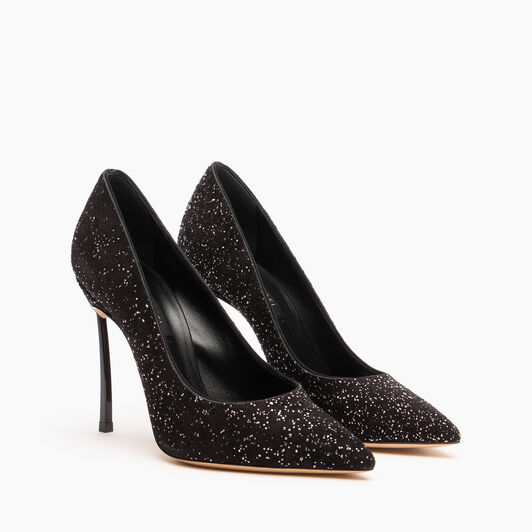 Casadei Universe Blade Pump Black 1F040A100TUNIVE Casadei Universe Blade Pump Black 1F040A100TUNIVE