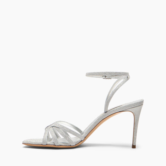 Casadei Solar Eclipse Julia Sandal Silver 1L420B0801SOLAE
