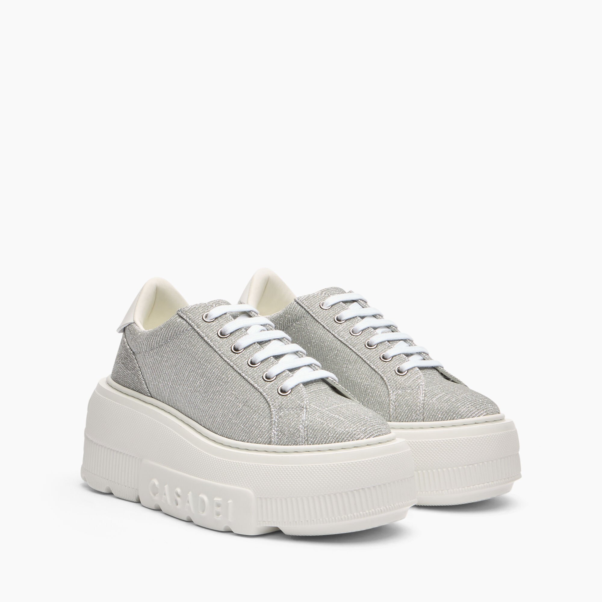 Casadei Nexus Sneaker Silver 2X063J0701C2913