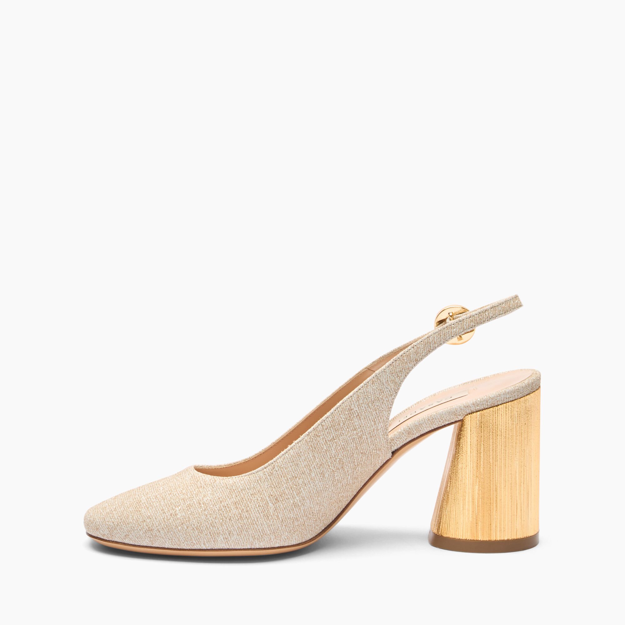 Casadei Opera Cleo Bellagio Slingbacks Gold 1G641J0801C2658