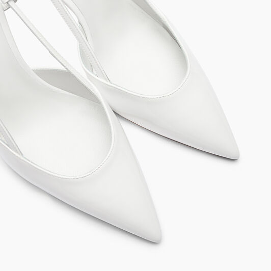Casadei Winnie Bride Slingback White 1G643J0801WTIFF