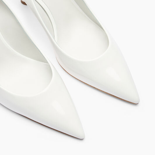 Casadei Winnie Bride Pumps White 1F000J0801WTIFF