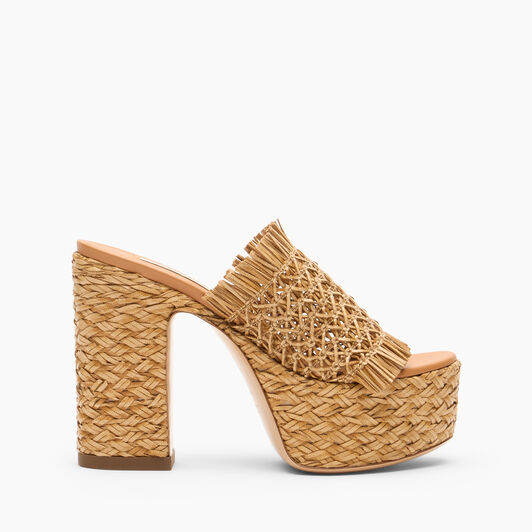 Casadei Madagascar Plateauschuhe Natürlich 1M568B1201T0590