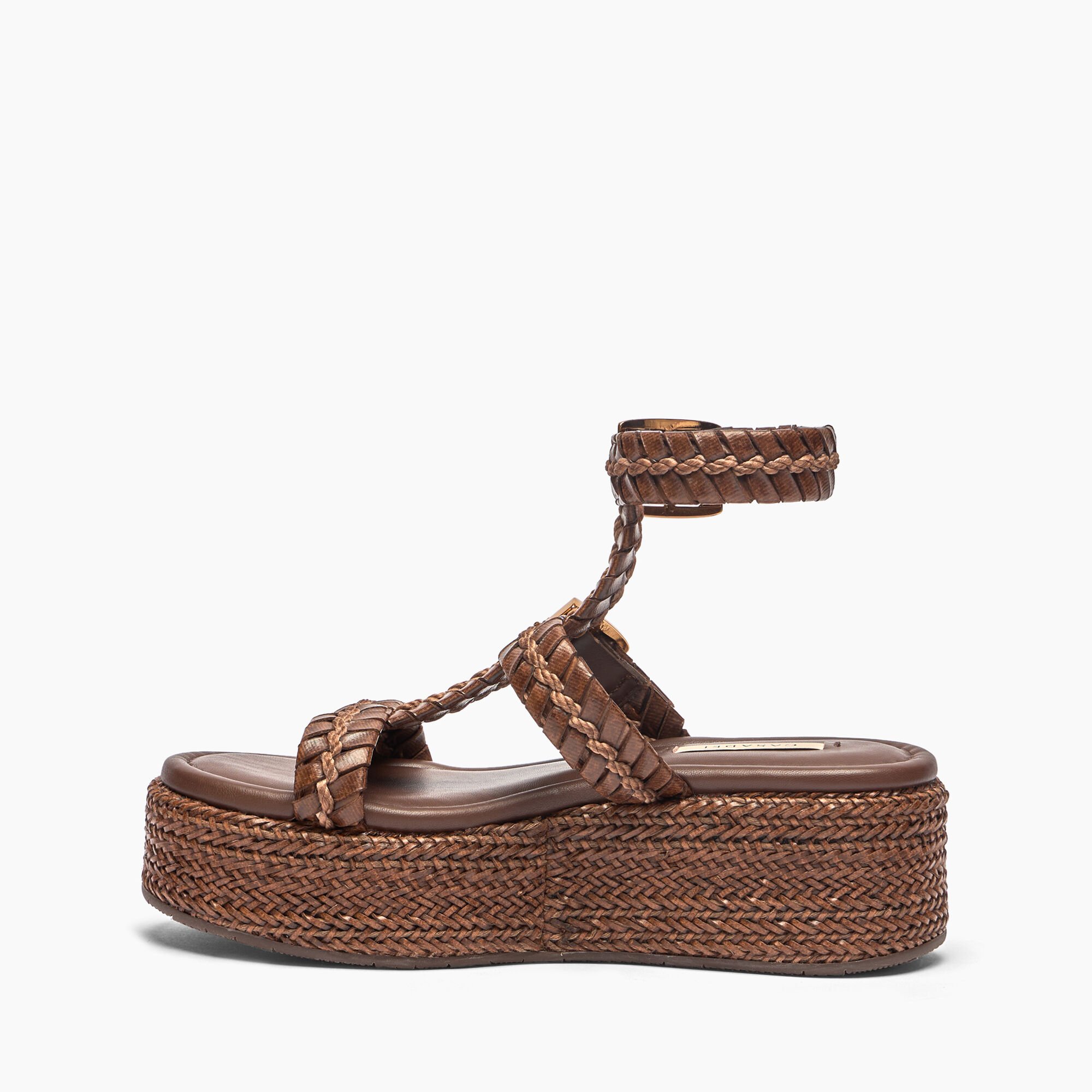 Casadei New Zeppa Colosseo Platform Rum 1L362J0201C2774