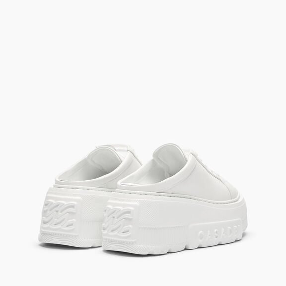 Casadei Nexus Sabot Salento White 2X067J0701SALEN Casadei Nexus Sabot Salento White 2X067J0701SALEN