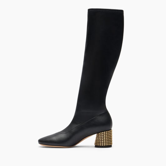 Casadei Goldmember To The Knee Black 1S383A0501C2899 Casadei Goldmember To The Knee Black 1S383A0501C2899