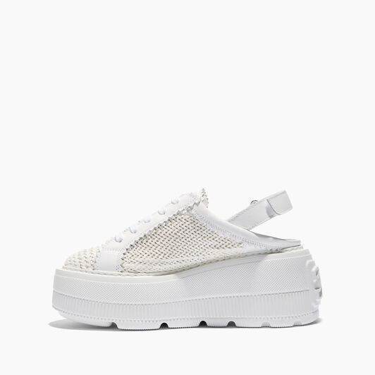 Casadei Hanoi Slingback Sneakers White 2X950V0701T0249