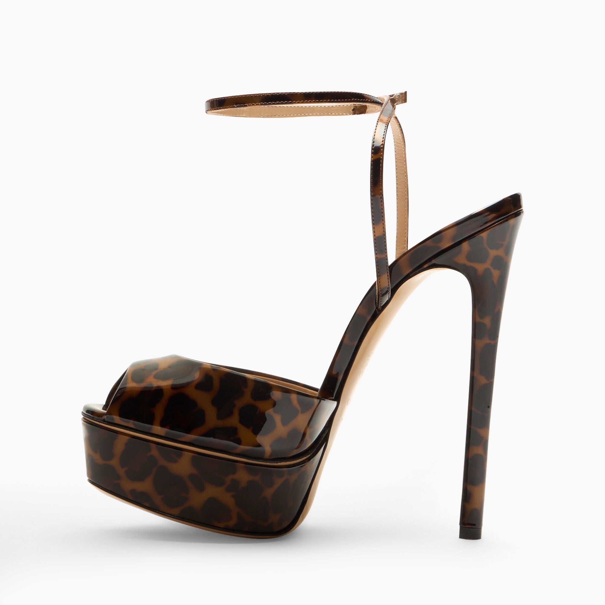Casadei Flora Platform Panthera Sandale Panther 1L091V1401PANTE Casadei Flora Platform Panthera Sandale Panther 1L091V1401PANTE