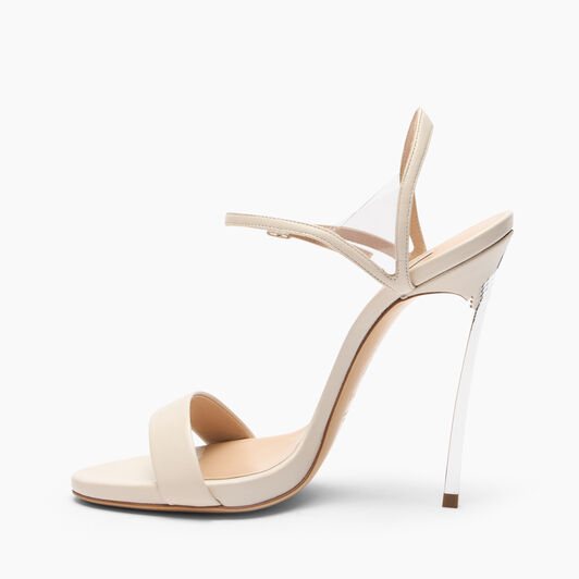 Casadei V-Celebriety Sandale Ecrù 1L488N120MC0596 Casadei V-Celebriety Sandale Ecrù 1L488N120MC0596