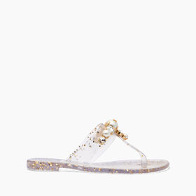 Casadei Jelly Flat Ice/gold 2Y268B0101BECPE