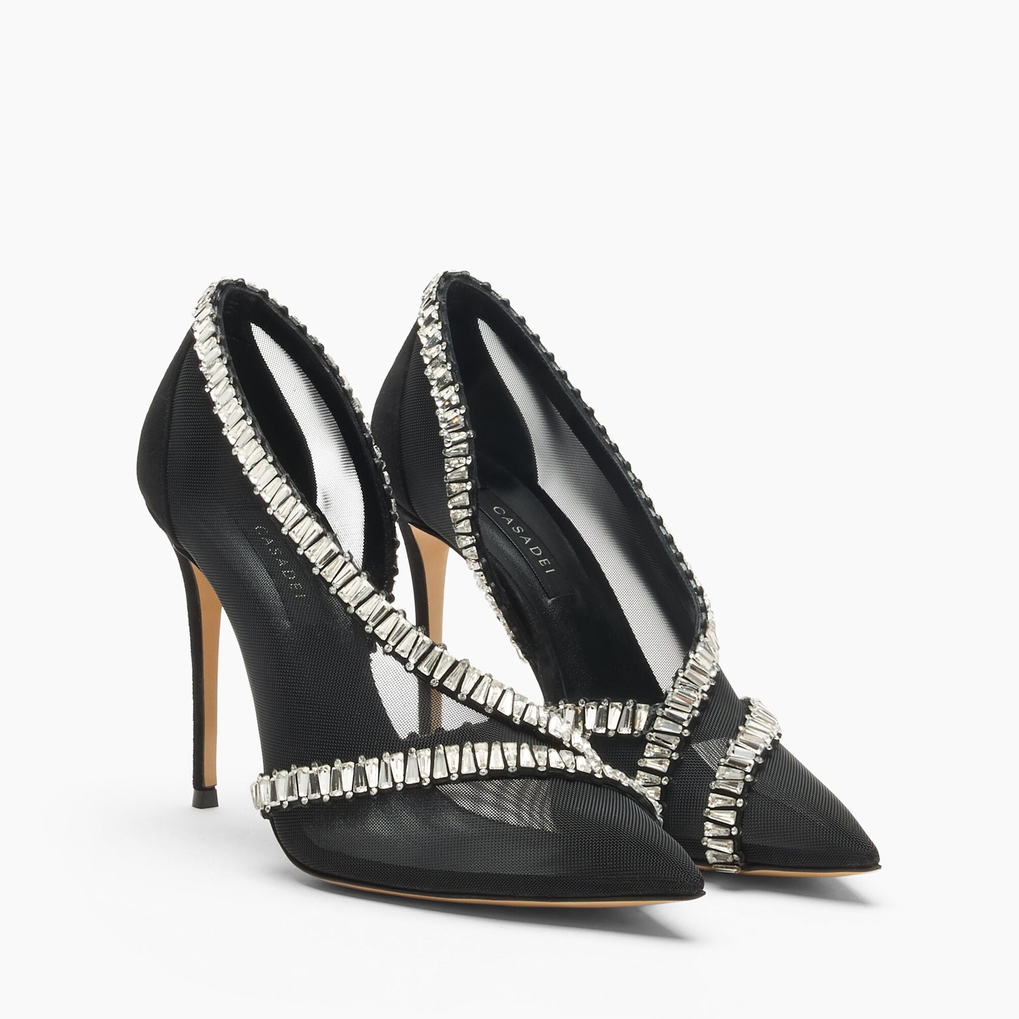 Casadei Julia Heaven Pumps Black 1F084C1001C3079 Casadei Julia Heaven Pumps Black 1F084C1001C3079