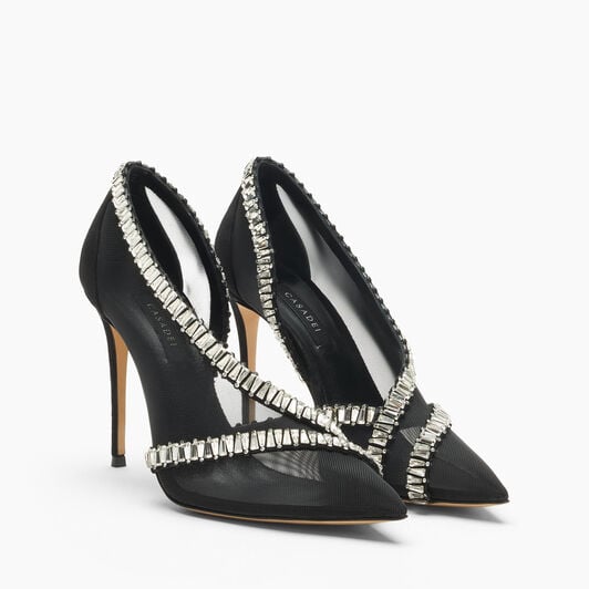 Casadei Julia Heaven Pumps Black 1F084C1001C3079 Casadei Julia Heaven Pumps Black 1F084C1001C3079