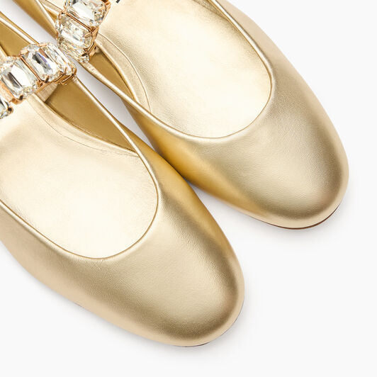 Casadei Flash Ballet Flats Platino 1A283J0101C2677