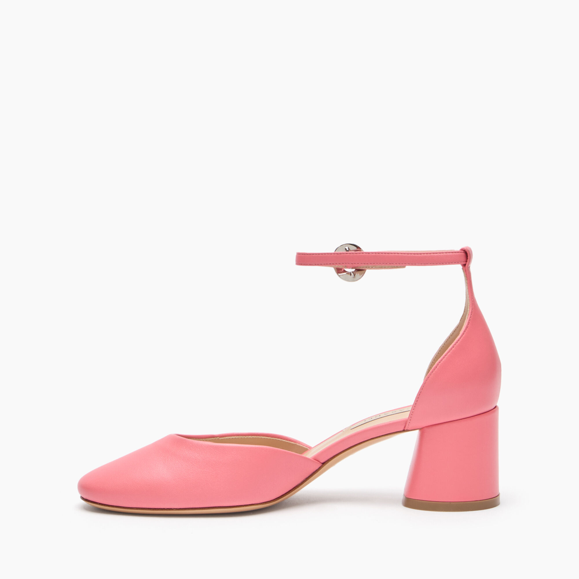 Casadei Cleo Leather Pumps Coral 1H018J0501C2649