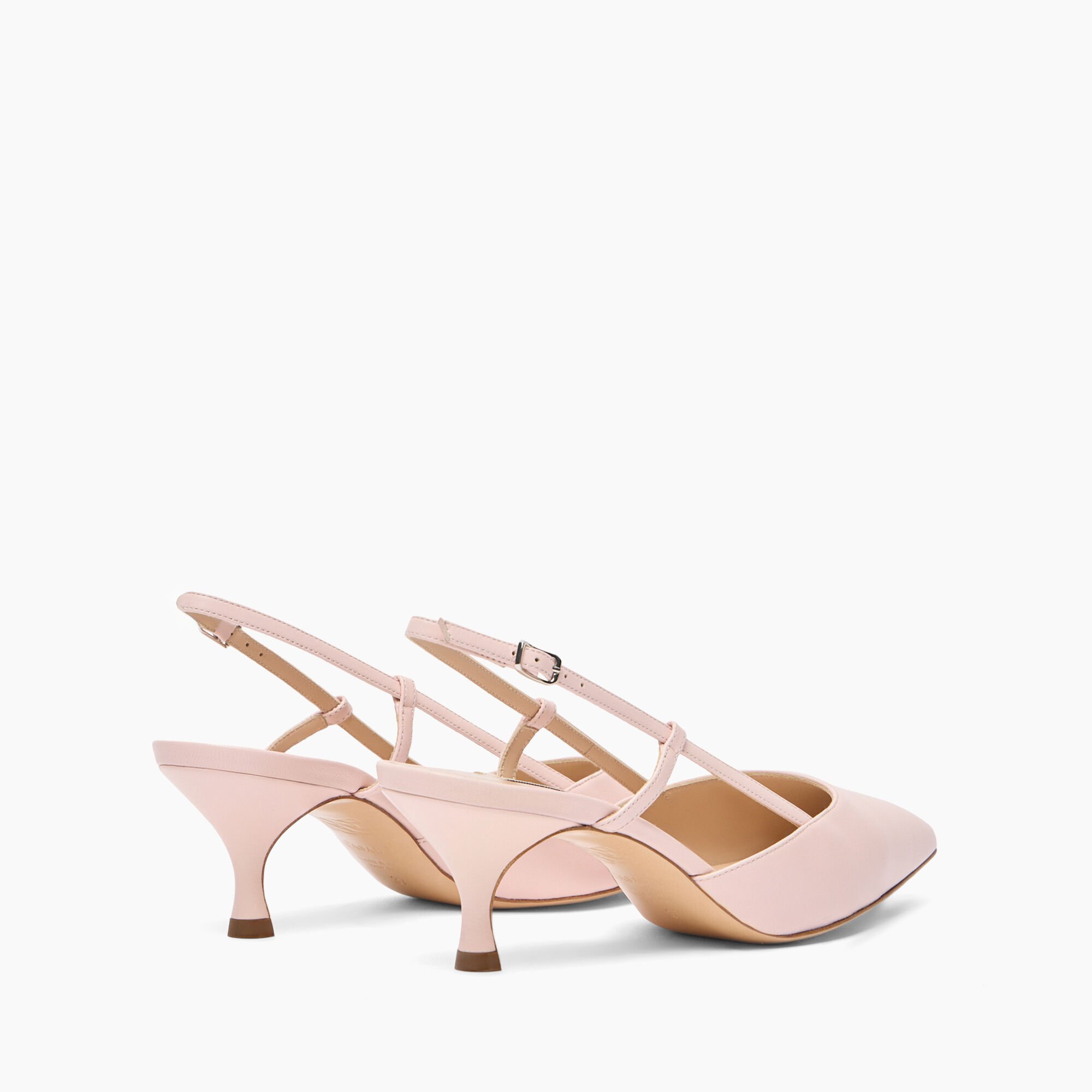 Casadei Julia Kitten Leather Slingbacks Minou 1G621J0501MINOR
