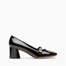 Casadei Cleo Patent Leather Pumps Black 1F916W120MC1444