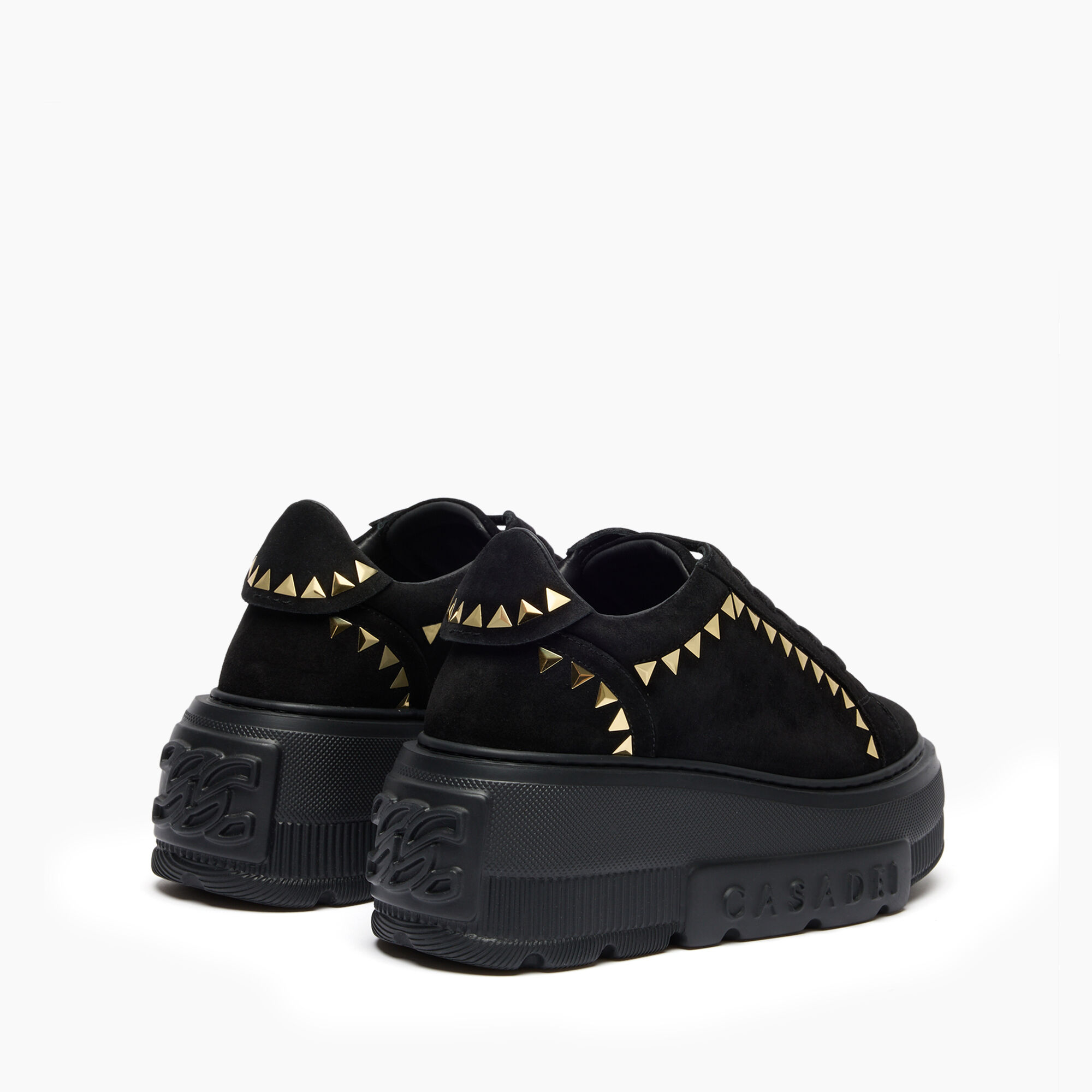 Casadei Nexus Divine Sneaker Gold Black 2X090A070NC2911