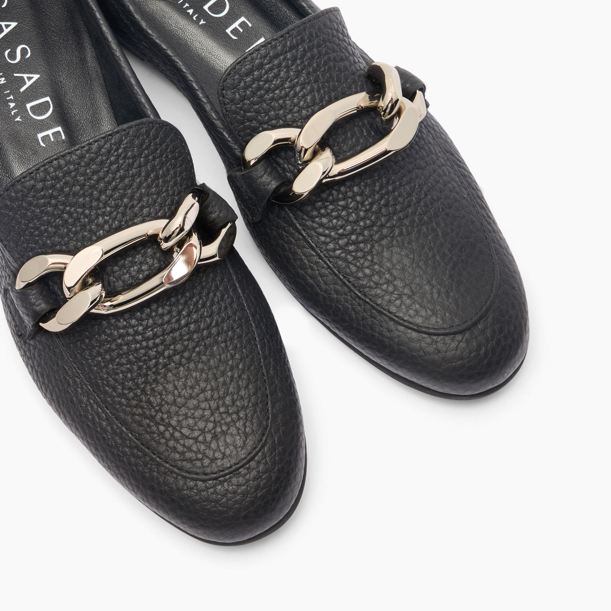 Casadei Antilope Chain Loafers Nero 1D282J0101C2003