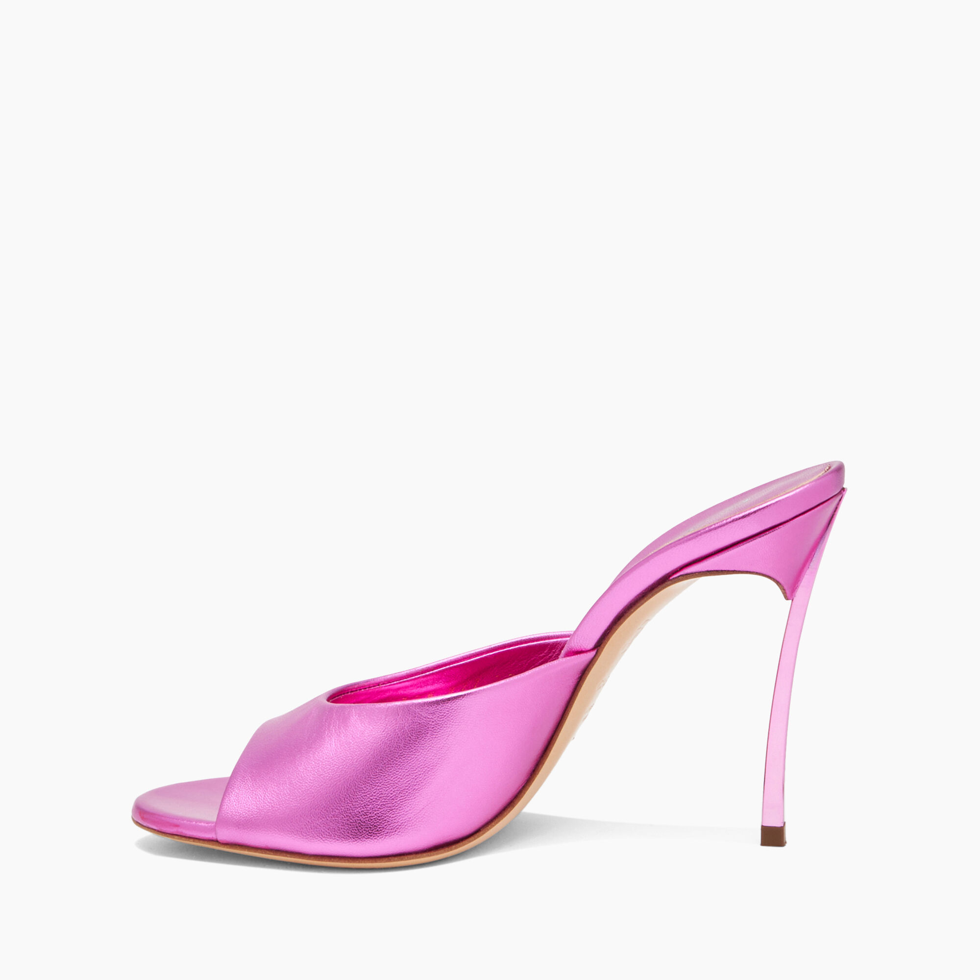 Blade Flash Mules in Fuchsia for Women Casadei