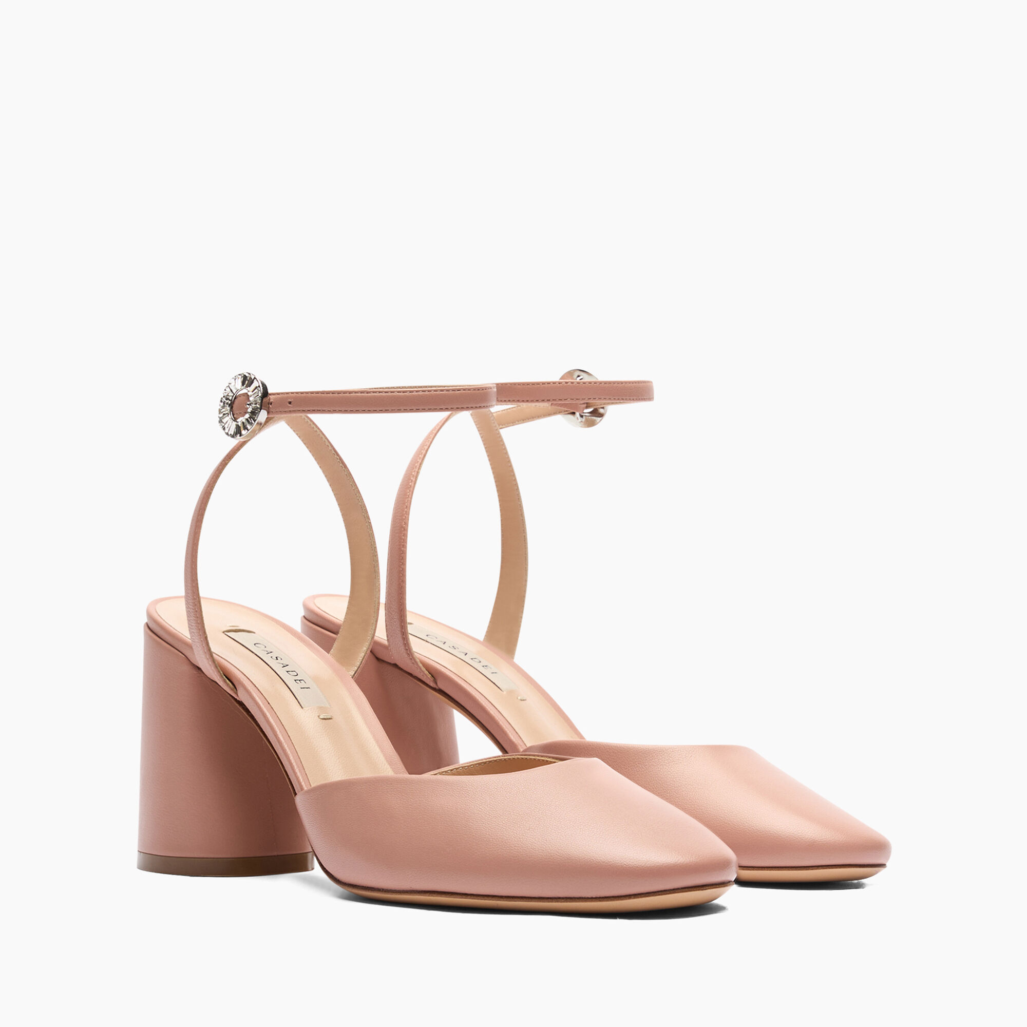 Casadei Cleo Leather Pumps Rosè 1G633J0801C2649