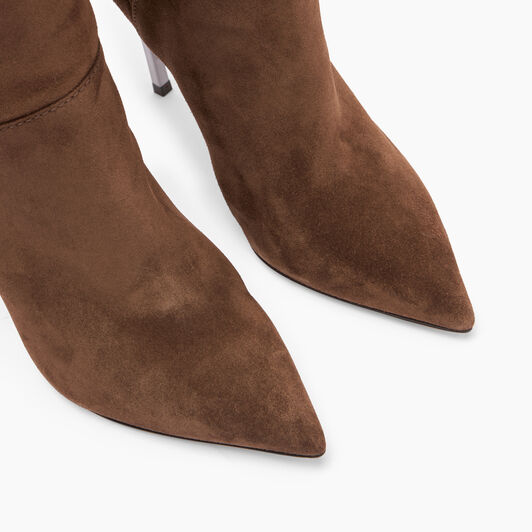 Casadei Blade Reversible Over The Knee Cacao 1T076A100MC1832