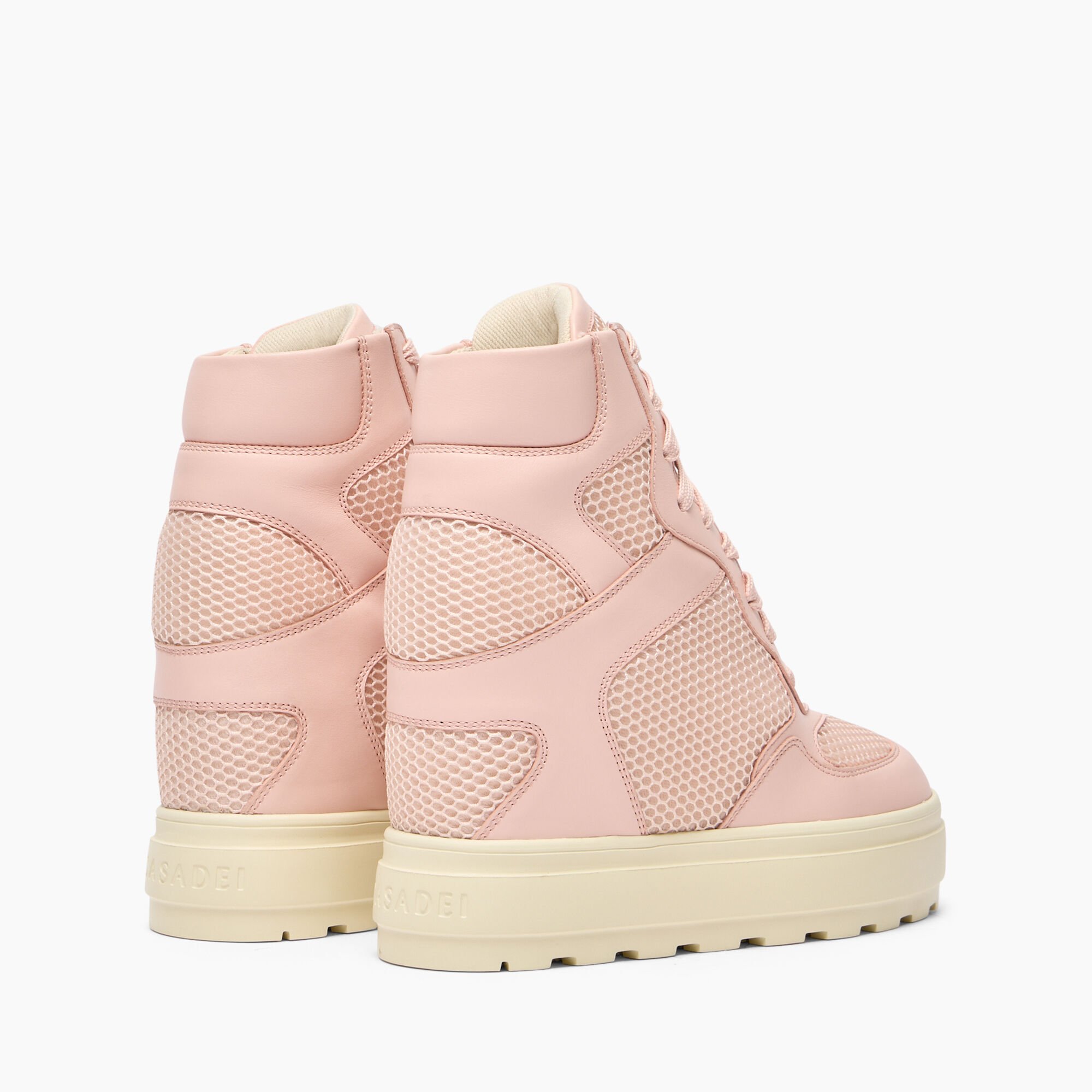 Casadei High top Net & Leather Sneakers Minou 2X053J0801T0512
