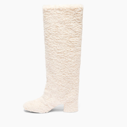 Casadei Nuova MunHigh Boots White 1S384A0511C2197 Casadei Nuova MunHigh Boots White 1S384A0511C2197