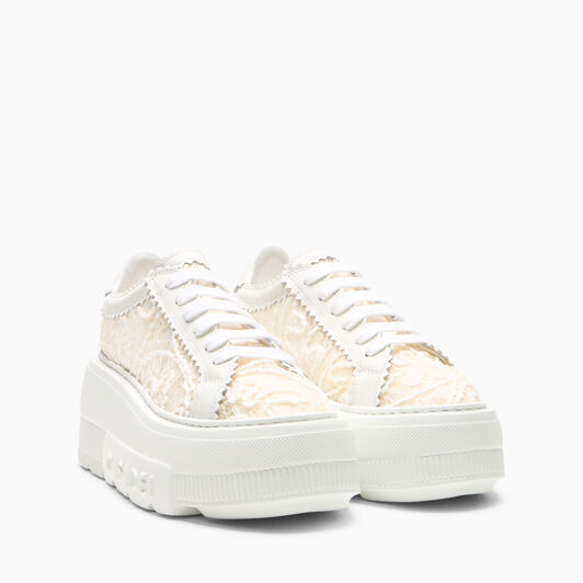 Casadei Zapatilla Nexus Chantilly Milk, white 2X106B0701T0580