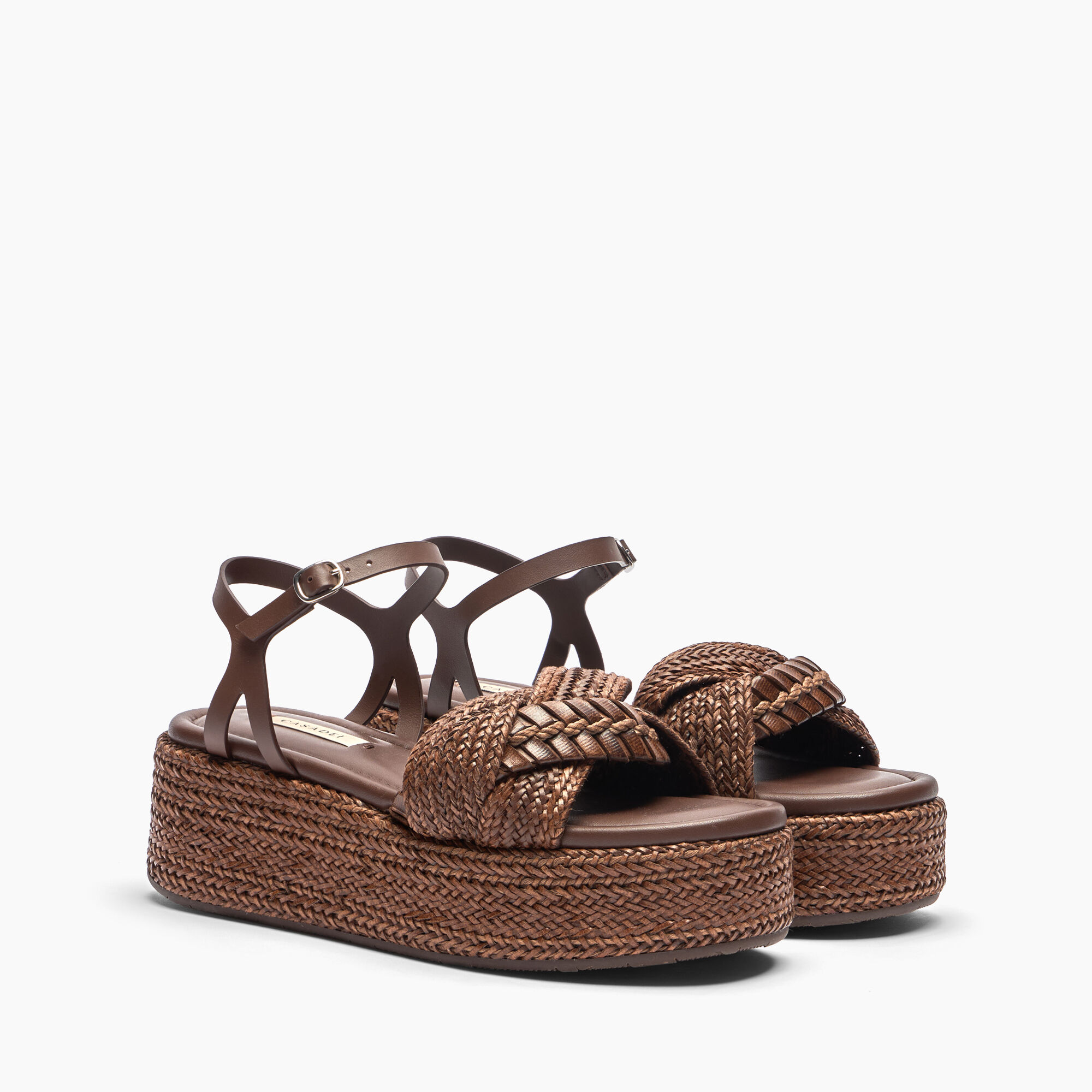 Casadei New Zeppa Odissea Hanoi Platform Rum 1L387J0201ODISS