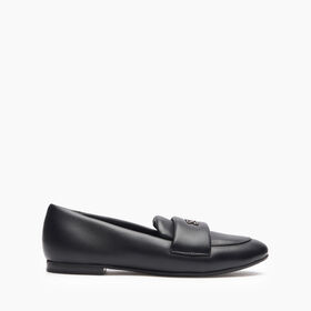 Casadei Puff Leather Loafers Black 1T053W100MC2531