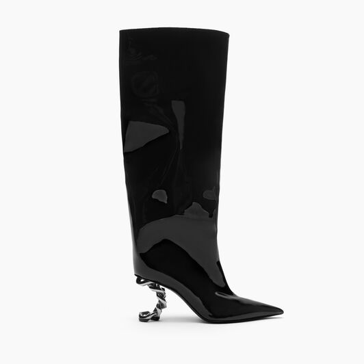 Casadei Knee-high boot Infinity Black 1S404A080MC2907