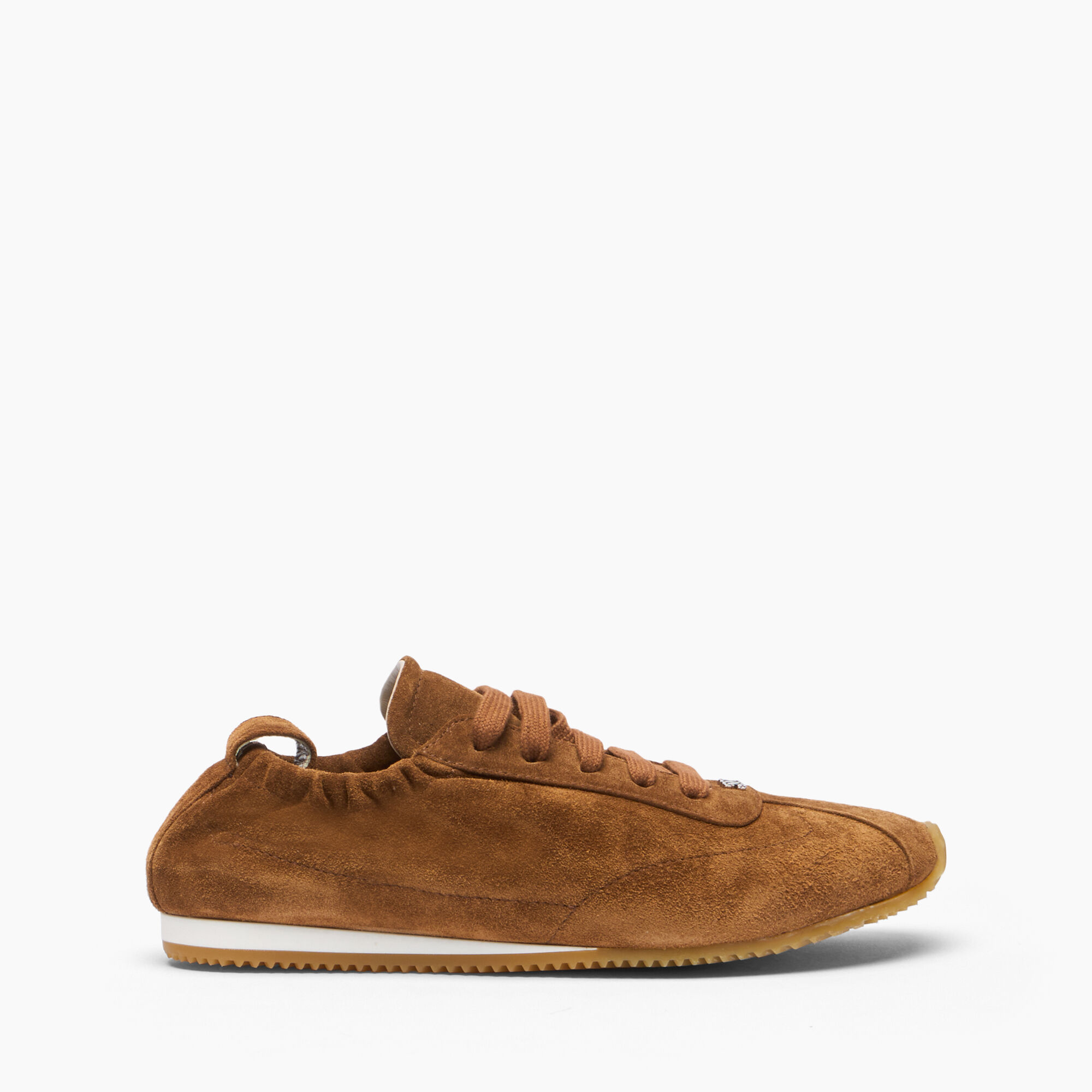 Casadei Rythm Suede Sneaker Saddle 2X120B0101C2682