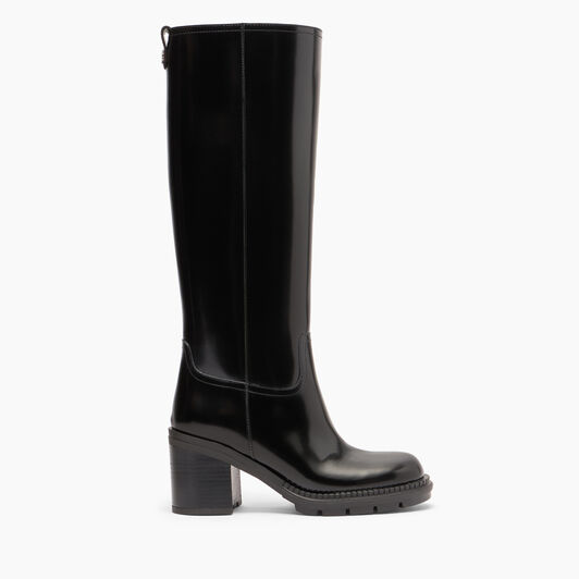 Casadei Concept Wizzard To The Knee Boots Black 1S370A0801C2858