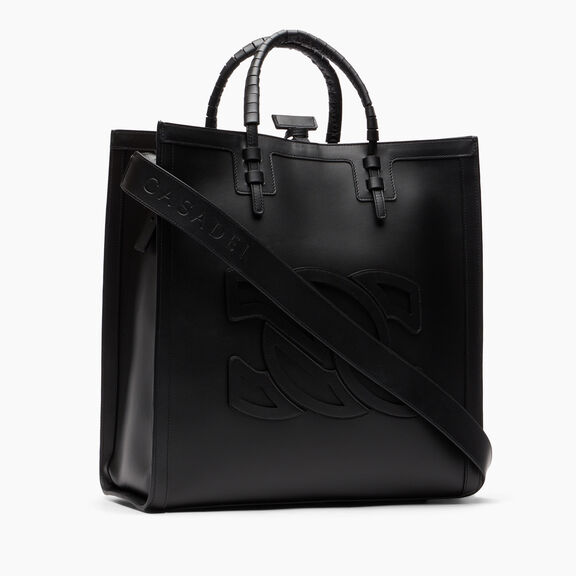 Casadei Beaurivage Leather Bag Black 3W382W0000LOVEC Casadei Beaurivage Leather Bag Black 3W382W0000LOVEC