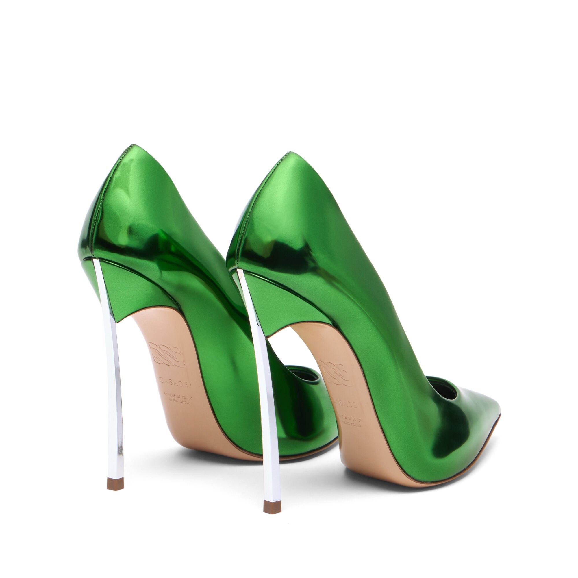 Casadei Blade Interstellar Pump   Emerald 1F916W120MINTER