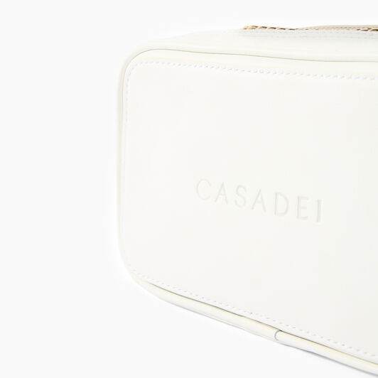 Casadei Soho Camera Bag White 3W466J0000SOHOR