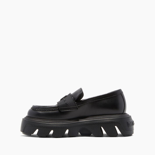 Casadei Generation C Leather Loafer Black 2D243W040NC1063