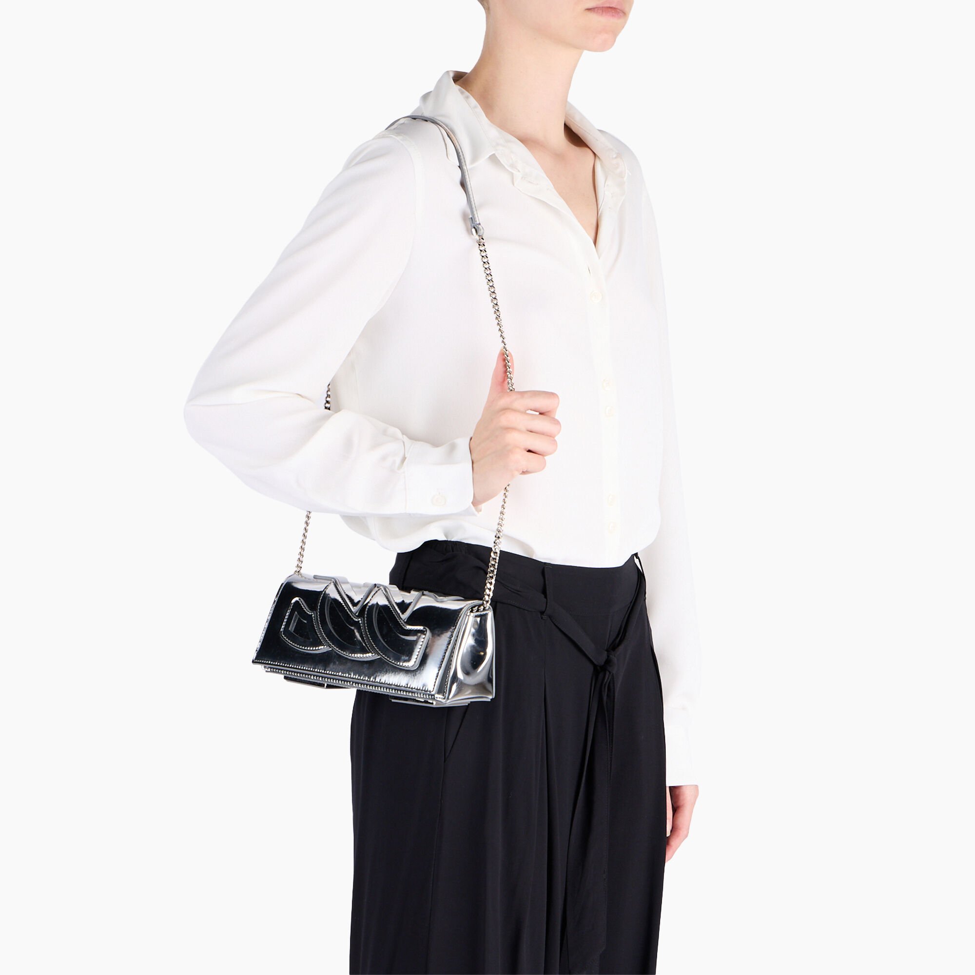 Casadei Starsway Interstellar Bag Silver 3W480A0000INTER