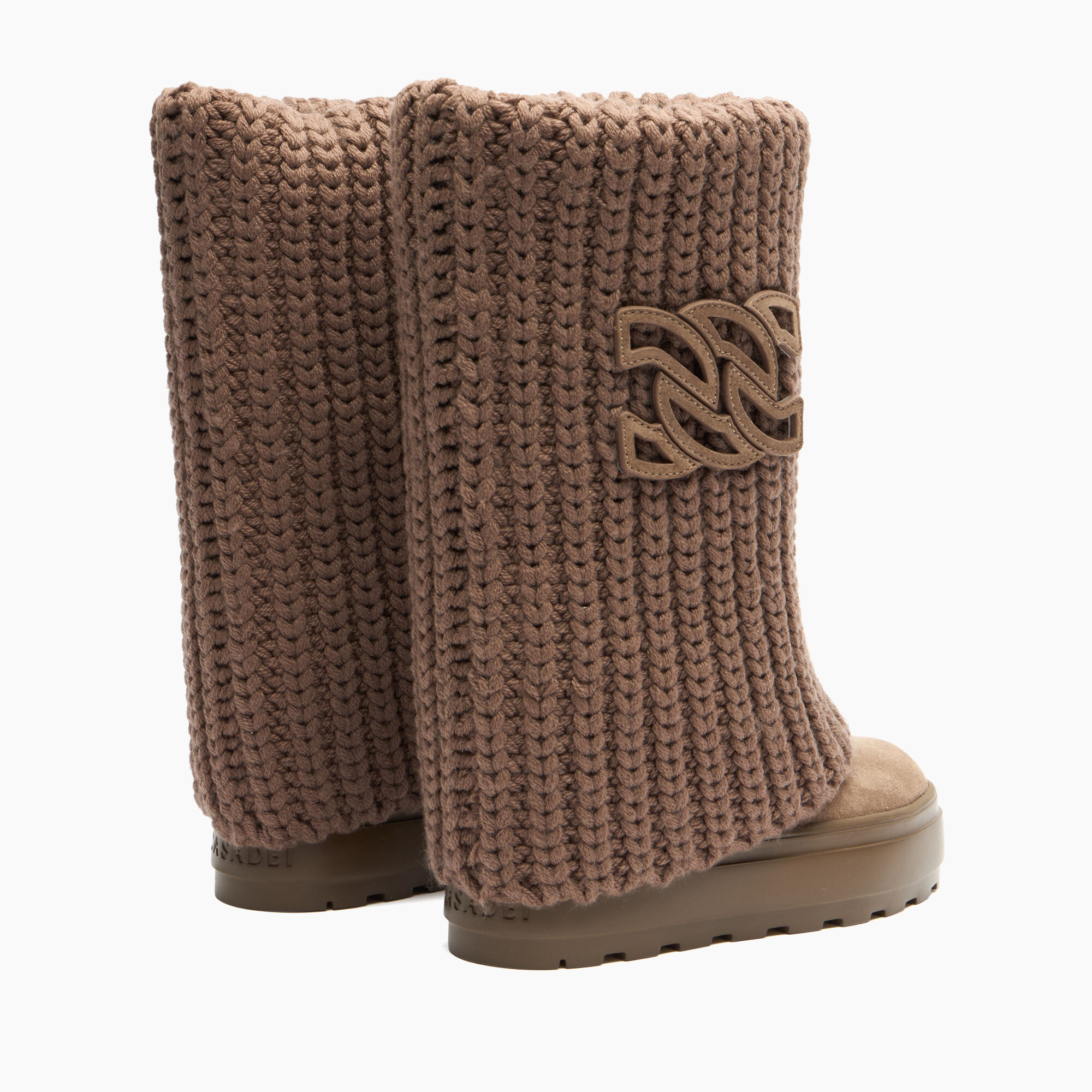 Casadei Double Face High Boot Caribou 2S399A0811T0562