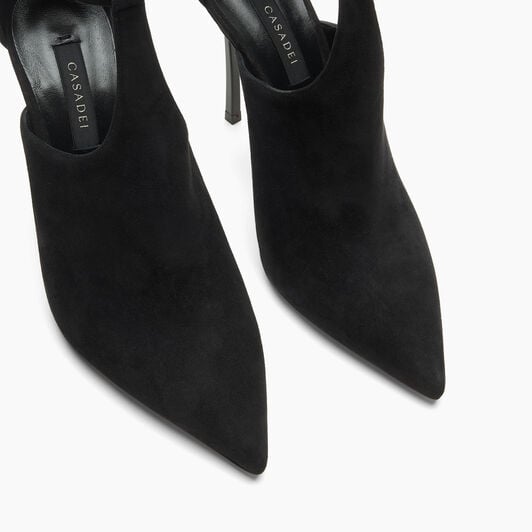 Casadei Escarpin Blade Suede Debby Black 1H085C100TCAMOS