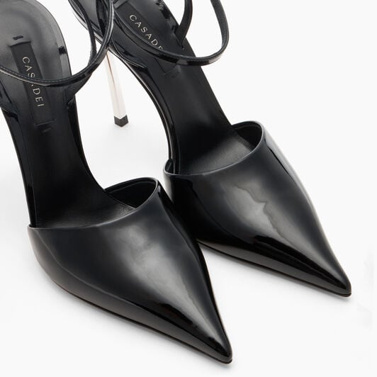 Casadei Superblade Sharp Samurai Pump  Black 1G676B100MC1313