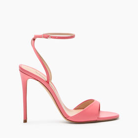 Casadei Julia Leather Sandals Coral 1L293J1001MINOR