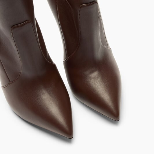 Casadei Blade Ankle Boot Saddle 1R665E120MC2274 Casadei Blade Ankle Boot Saddle 1R665E120MC2274