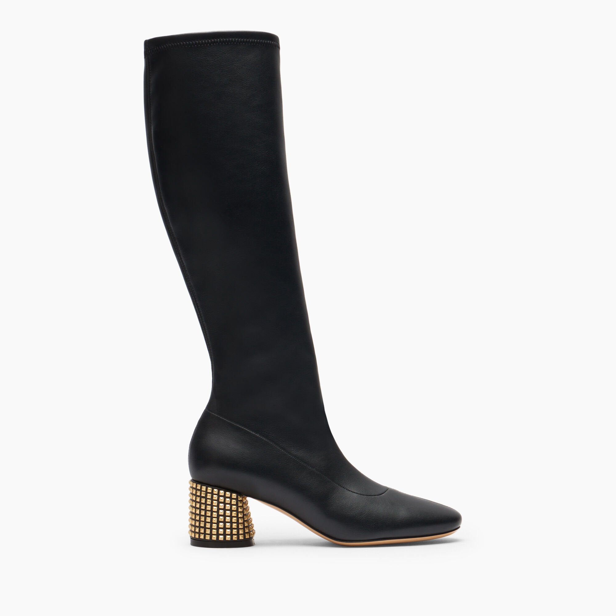 Casadei Goldmember To The Knee Black 1S383A0501C2899