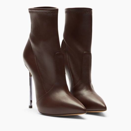 Casadei Blade Ankle Boot Saddle 1R665E120MC2274 Casadei Blade Ankle Boot Saddle 1R665E120MC2274