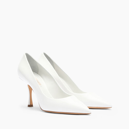 Casadei Winnie Bride Pumps White 1F000J0801WTIFF